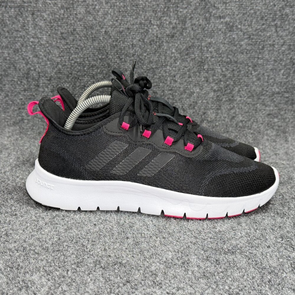 Adidas Nario Move Running Shoes Women's 9.5 Black‎ Athletic Run Training Sneakes